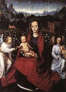 Hans Memling Virgin and Child in a Rose Spain oil painting artist